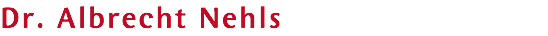 Dr. Albrecht Nehls